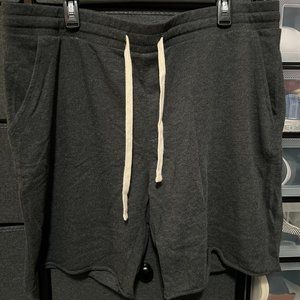 Original Use Black Terry Shorts Used XL